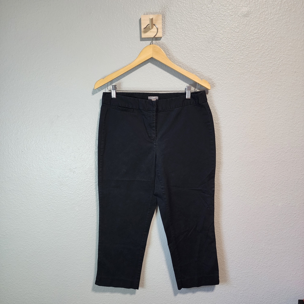 J. Jill Classic Black Capris